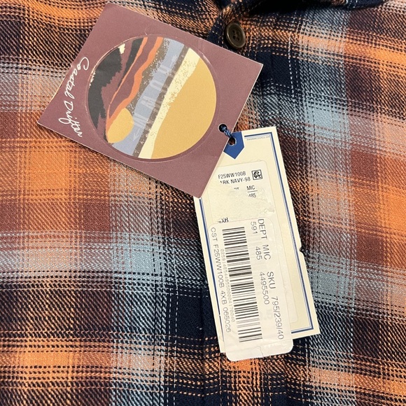 ROWM Men’s 4XB Plaid Button-Up Shirt NWT | 100% Cotton Long Sleeve Flannel - Picture 6 of 8